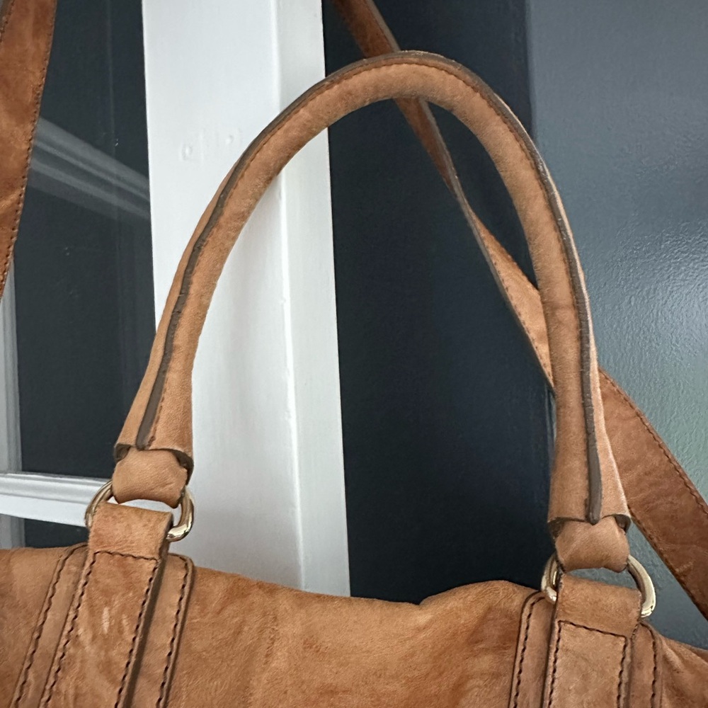 Wrinkled Sheepskin Large Pandora Bag - Picture 9 of 11